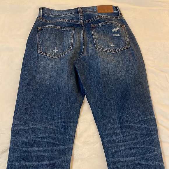 Madewell Destructed Denim Jeans Size 25 - Picture 5 of 8